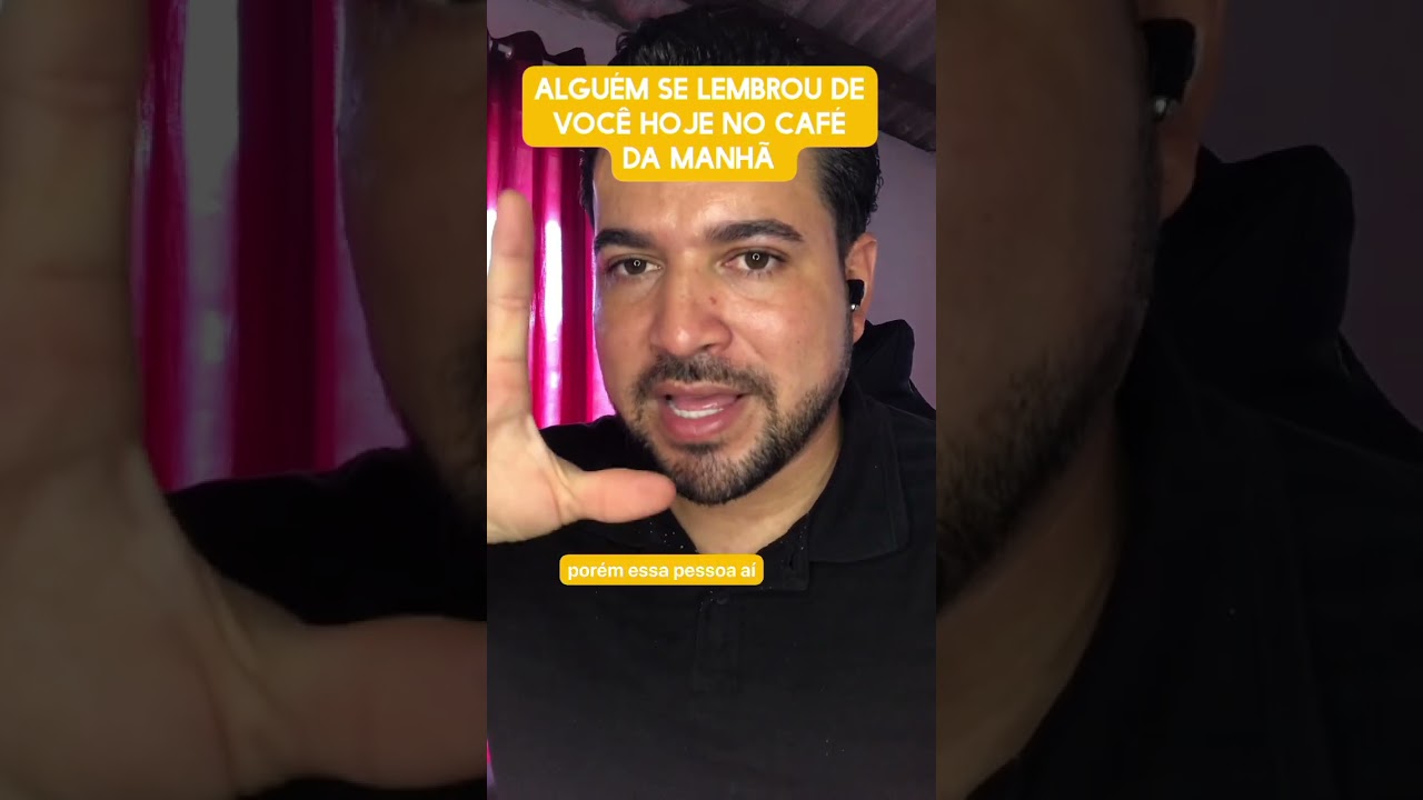 Alguém se lembrou de você hoje no café da manhã 