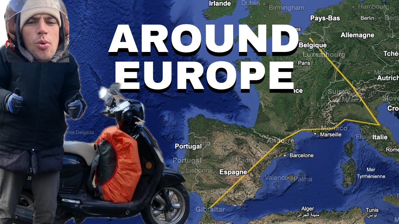 I'm Gonna Try To Cross Europe On A Moped. It Went Wrong Immediately.