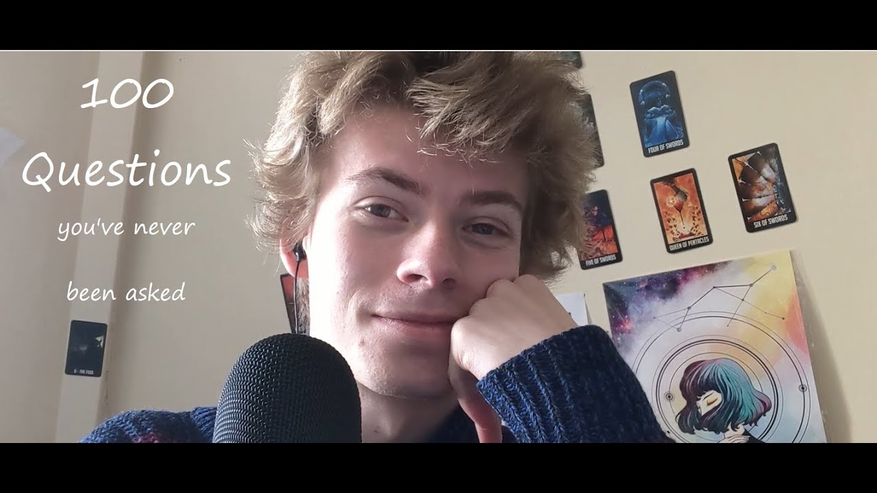 ASMR 100 Personal Questions you've (mostly) never been asked before