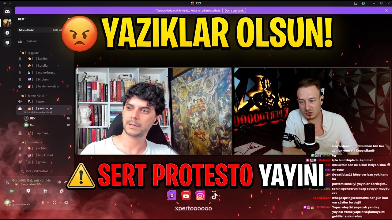 😡 YAZIKLAR OLSUN! ⚠️ SERT PROTESTO YAYINI | Knight Online | @RexAltension