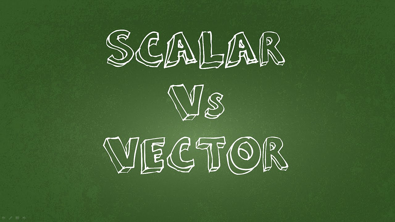 Scalar and Vector Measurements - A simple tutorial answering: what are they?