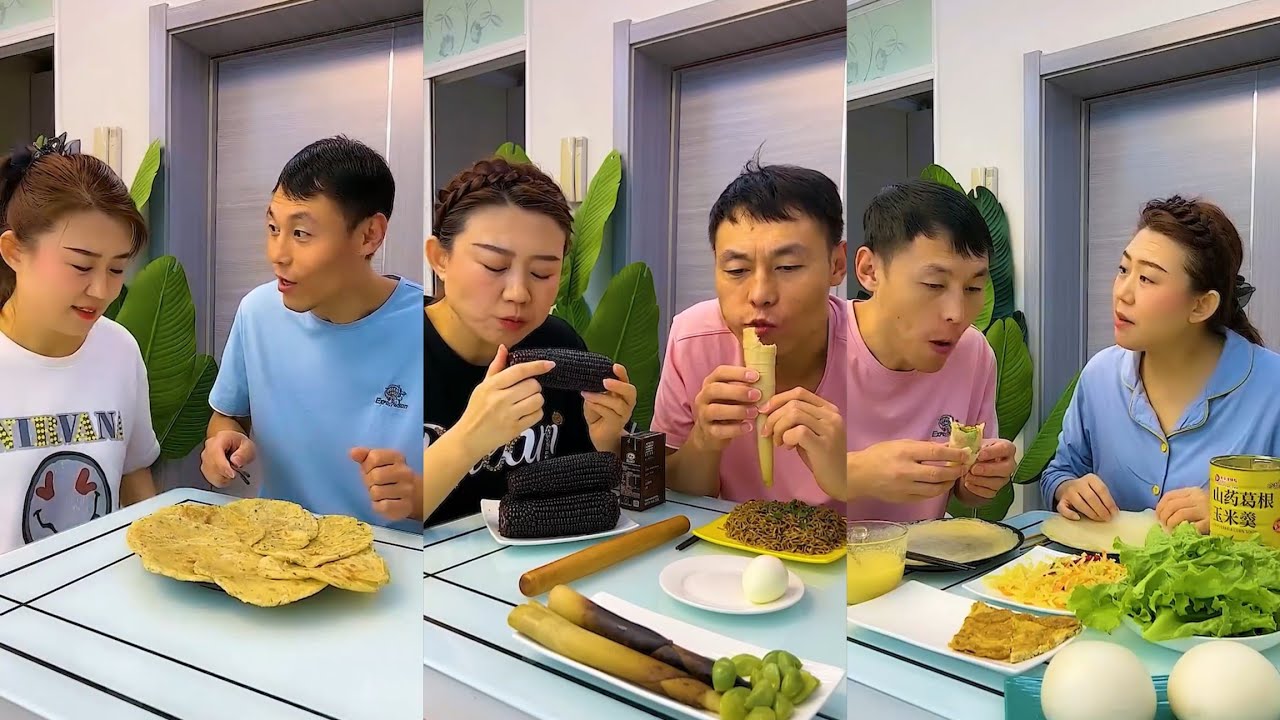 Trending 🔥 Funny Husband Wife Yummy Food Eating Challenge||Prank 😂🤫||Comedy 🤣🤣