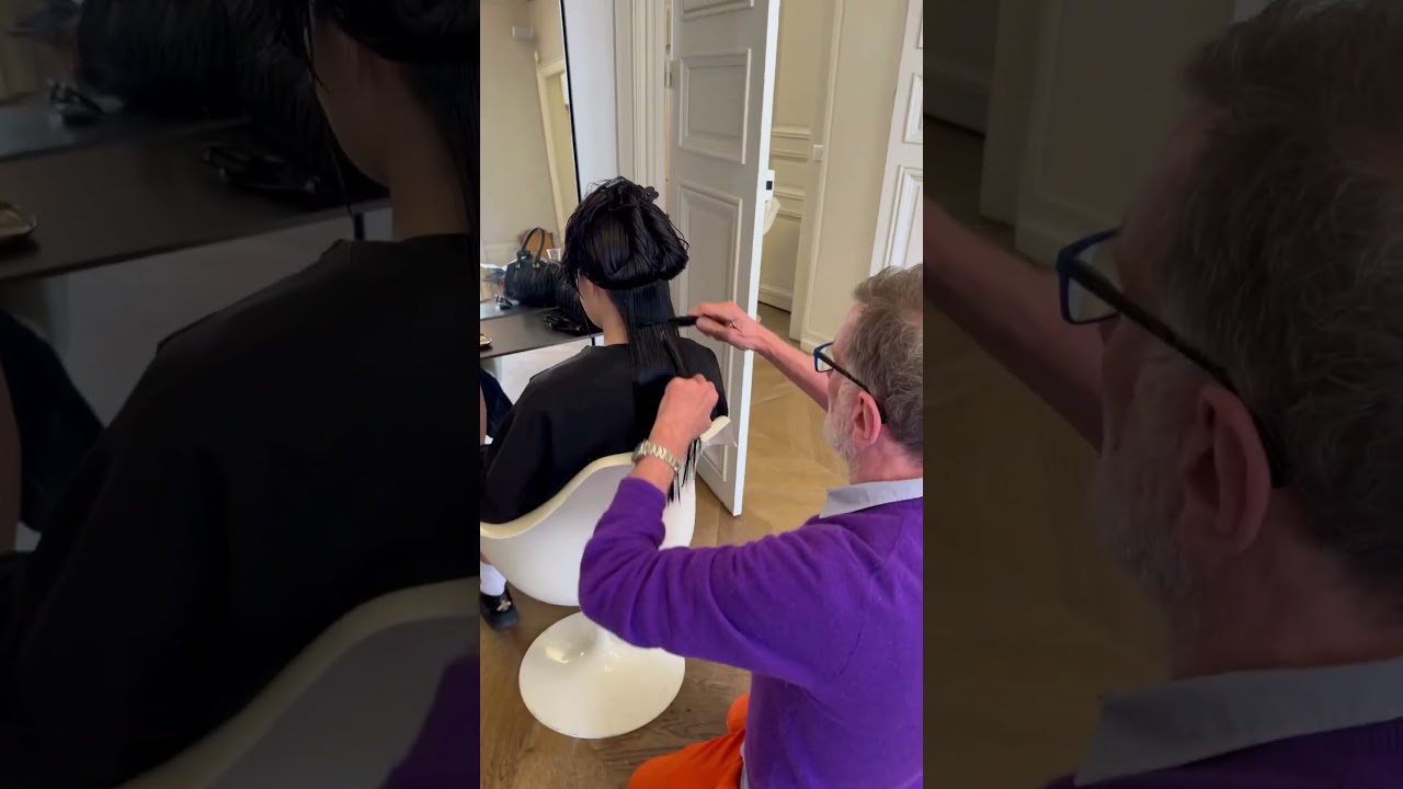 CORTEI MEU CABELO EM PARIS!!! Sal&atilde;o de beleza Franc&ecirc;s