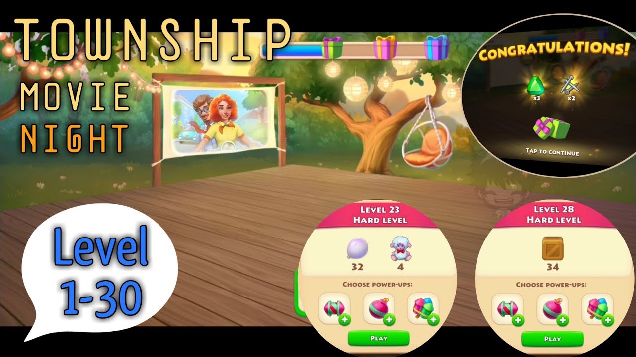 TOWNSHIP MOVIE NIGHT EVENT | Level 1 - 30