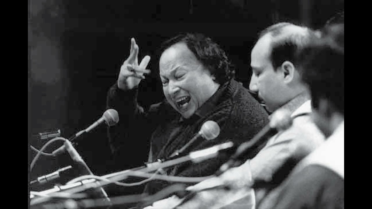 Tere Bin Nai Lagda by Ustad Nusrat Fateh Ali Khan is a soul-touching Qawwali 