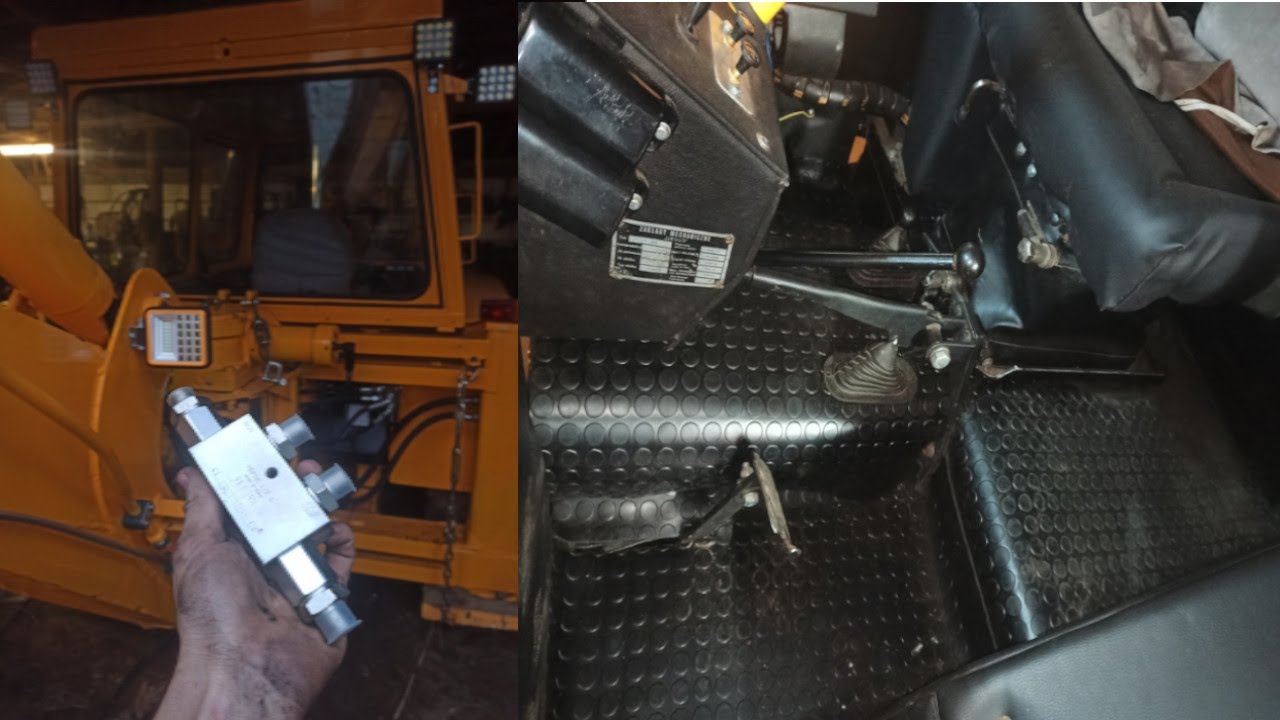 Wykładzina kabiny, Zamek Hydrauliczny na tylny ładowacz w Ostrówku 4x4 turbo, juz nie bedzie uciekać