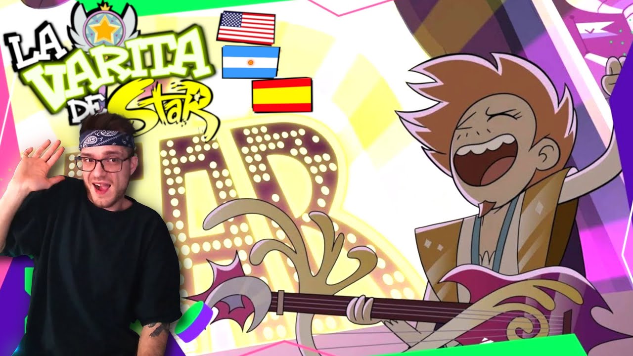 LA BALADA DE STAR VS LAS FUERZAS DEL MAL Original vs Español vs Latino