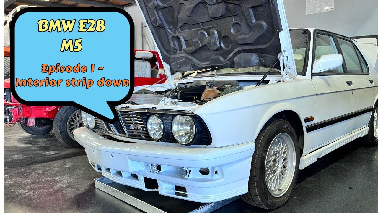 Реставрация BMW E28 M5 — насколько отличается отделка салона M5 от E30???