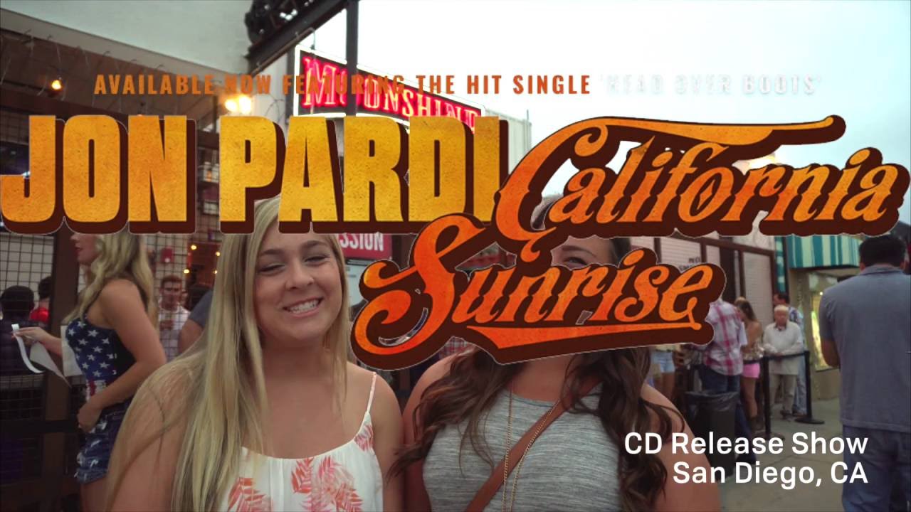 Jon Pardi Album Release Show, Moonshine Beach San Diego