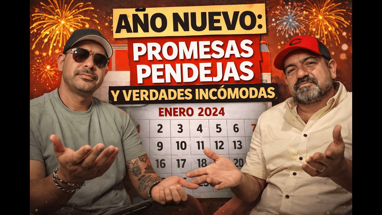 Capitulo 25 Machos Sin Manual | Año Nuevo: Promesas Pendejas y Verdades Incómodas