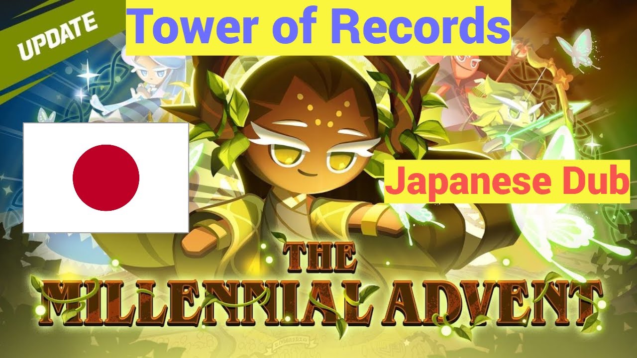 [STORY] Tower of Records: The Millennial Advent (Japanese Dub) - Cookie Run Kingdom