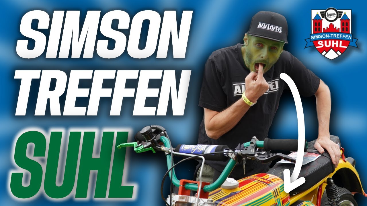 MZA Simson Treffen Suhl 2023 I VLOG I Alu Löffel