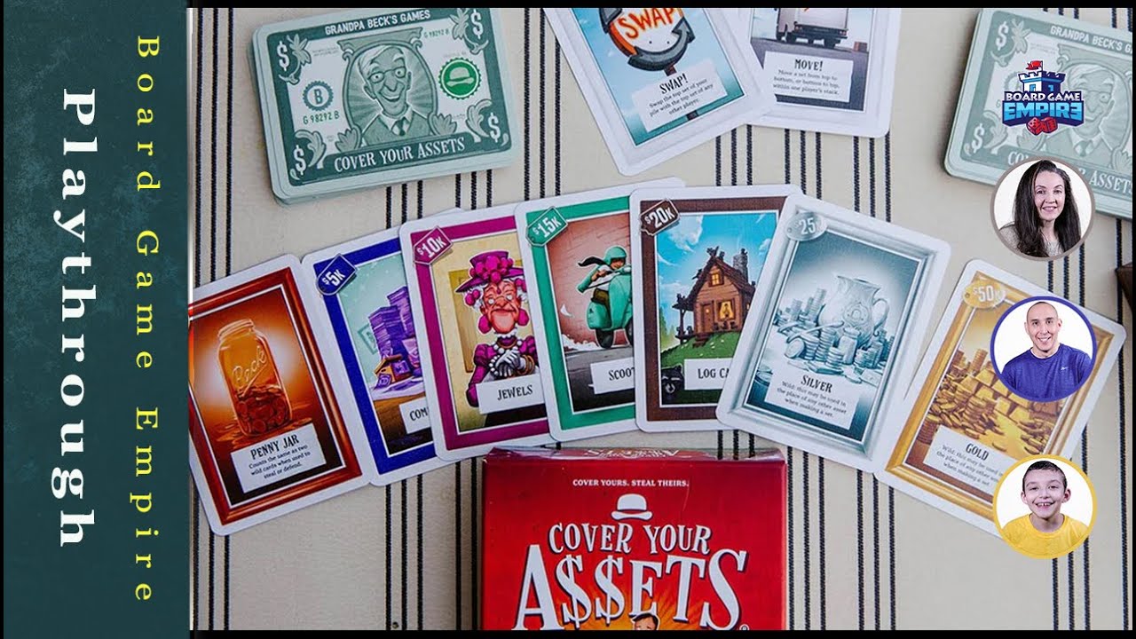 Cover Your Assets Game How to Play & Playthrough