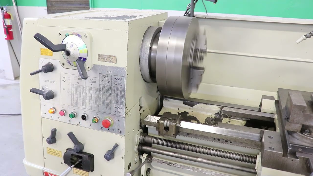 Turret American Maxturn-PHL2160 21&Prime; x 60&Prime; Gap Bed Engine Lathe w/ Digital Readout