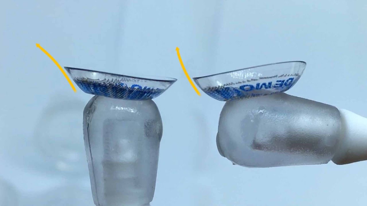 Lentes de contato contaminada, como limpar?