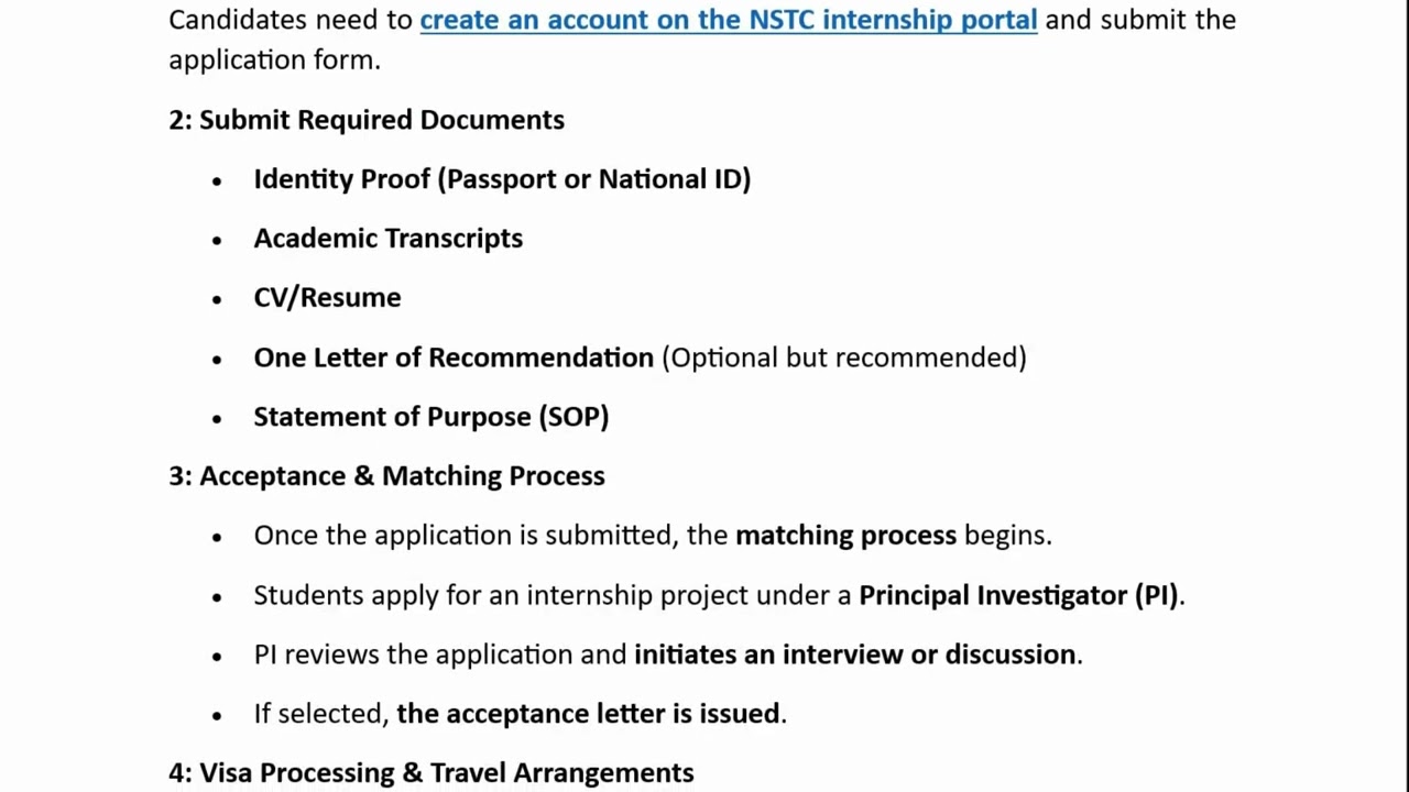 Foreign Internship | International Internship Program 2025 | NSTC Taiwan Internship | Fully Funded
