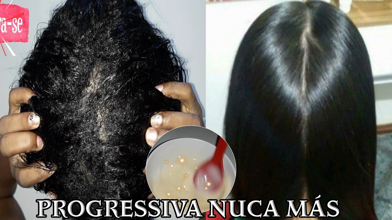 Escova Progressiva caseira  que alisa cabelo sem QU&Iacute;MICA com s&oacute; 3 ingredientes