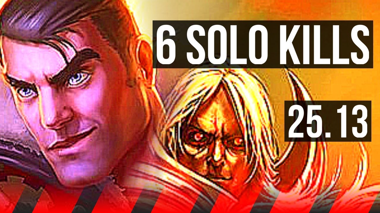 JAYCE vs VLADIMIR (TOP) | 68% winrate, 6 solo kills, Godlike | KR Master | 25.13