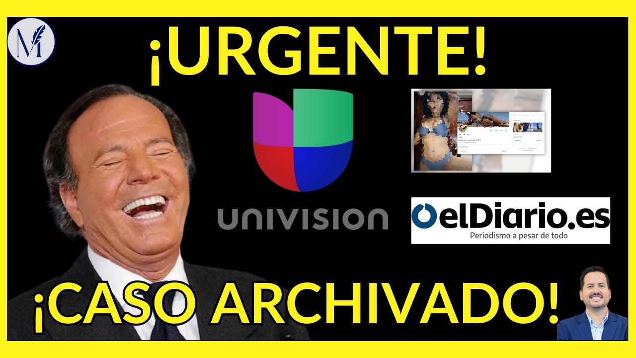 Urgente: La Fiscalía archiva el caso de Julio Iglesias | Últimas noticias