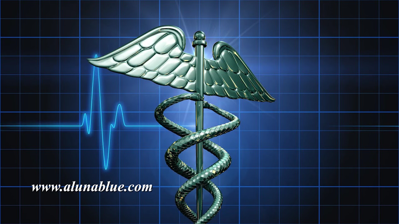 Caduceus Medical Symbol 104 HD, 4K Stock Footage