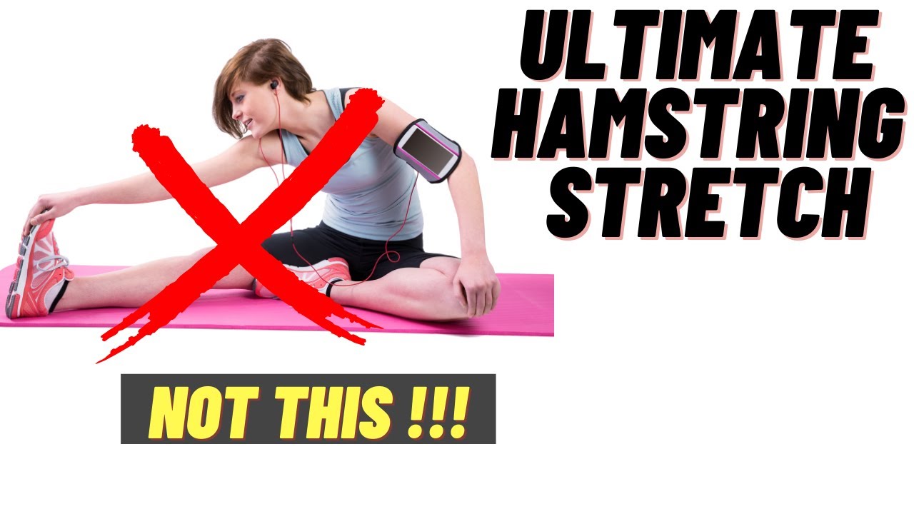 How to use the massage gun to stretch the hamstrings - Best technique