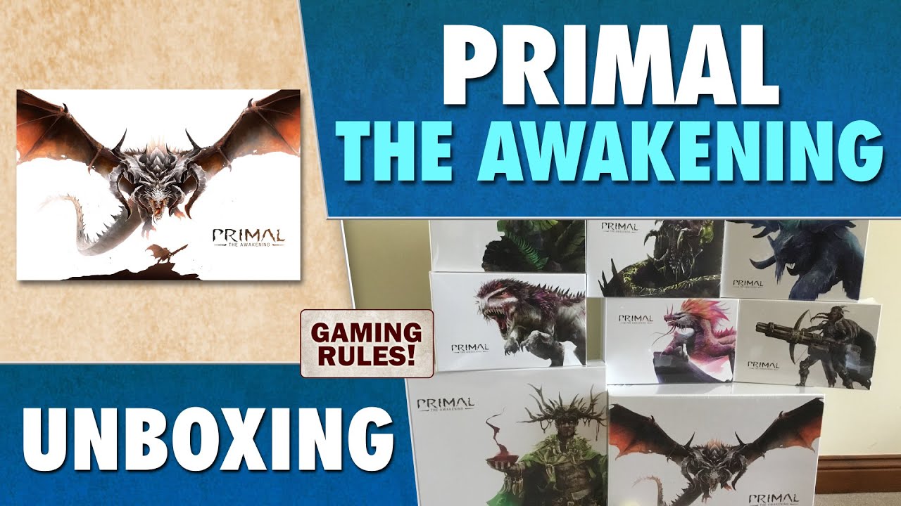 Primal: The Awakening — ЭПИЧЕСКАЯ распаковка