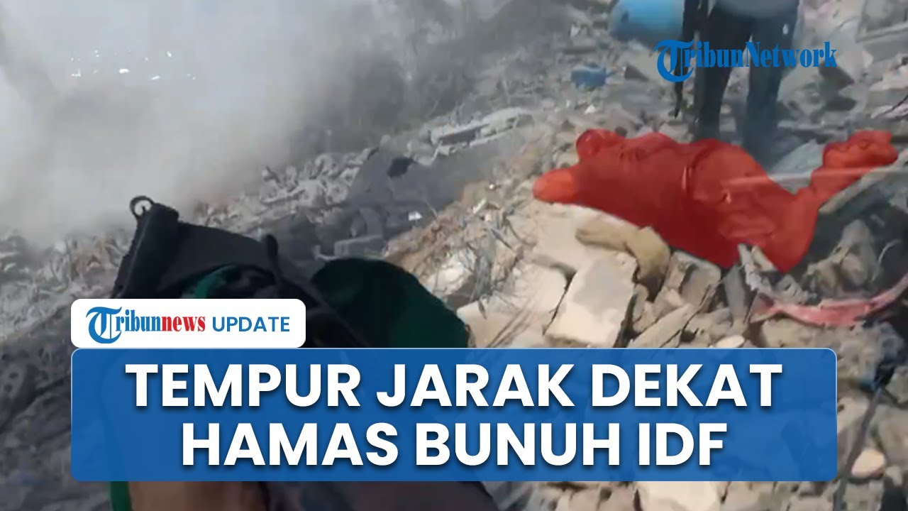 Detik-detik Tank IDF Dikepung Militan Hamas, Tentara Israel Niat Kabur Lompat Berujung Ditembak Mati