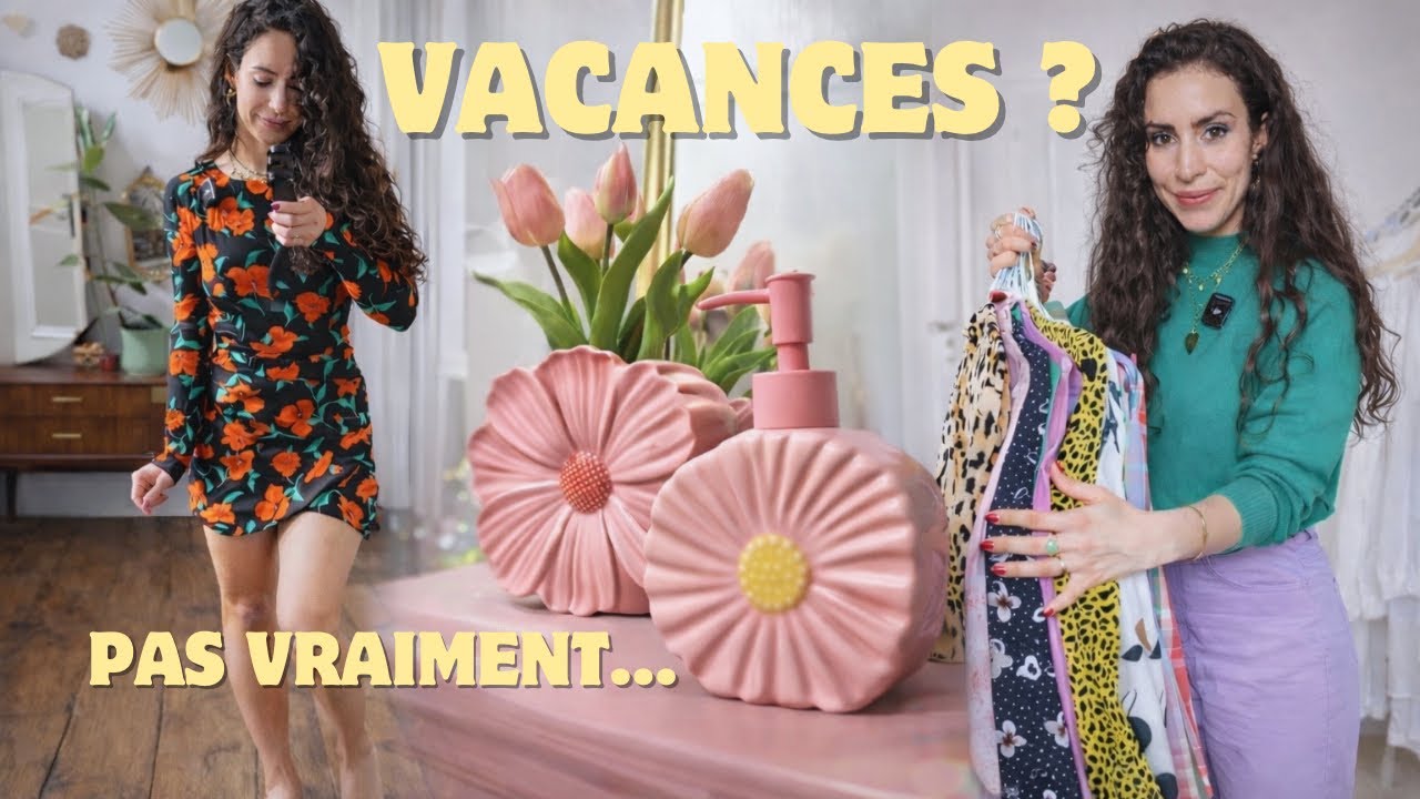 Une semaine entre vacances et business | Vlog entrepreneuse friperie