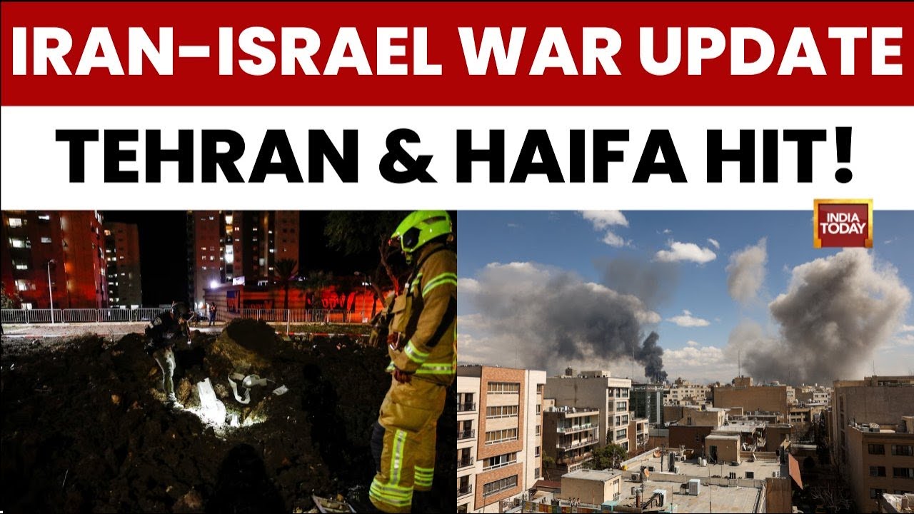 Iran Israel War: US Strikes Iran, Iran Hits Israel's Haifa, Gulf Nations Alarmed, India Oil Updates