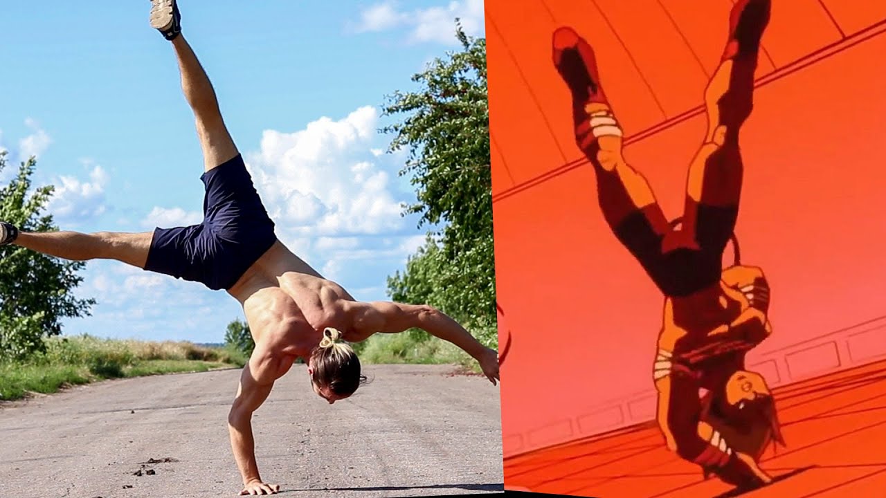 Vegeta's One Arm Handstand PUSH UP Tutorial (5 Steps to Do it)