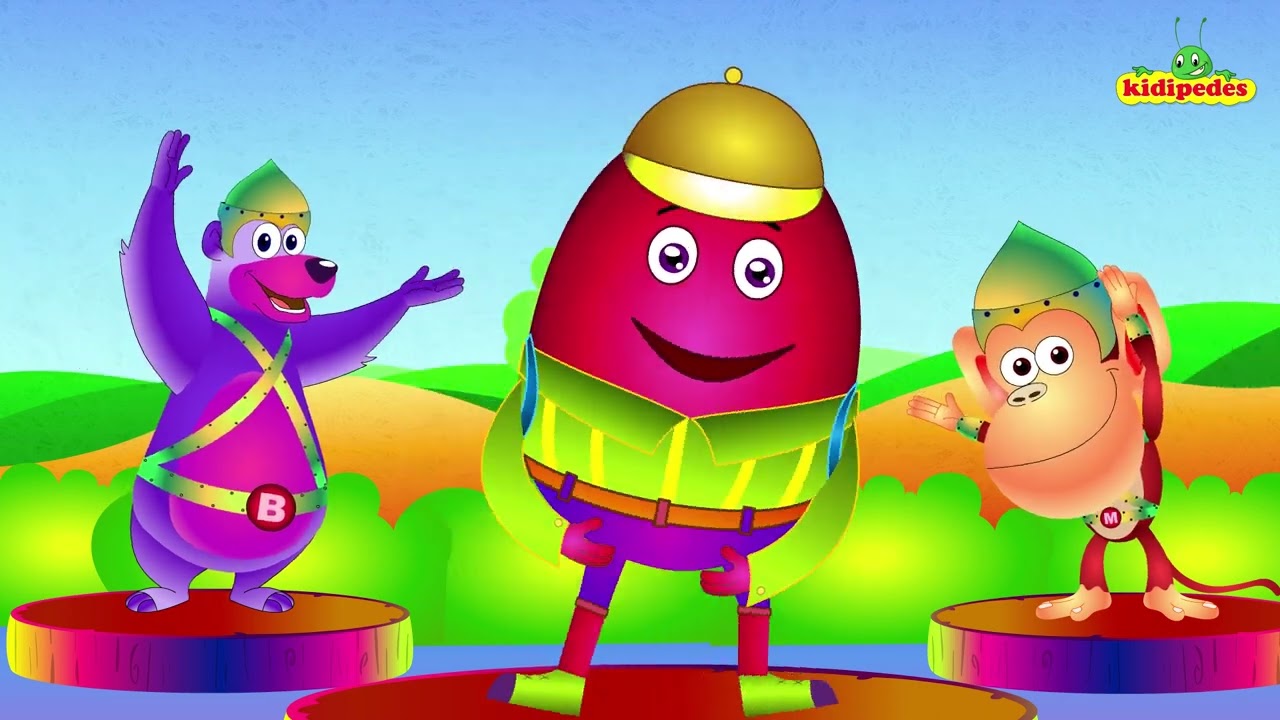 Humpty Dumpty I Nursery Rhymes I Kids Rhyme I Children Song I Baby Poem Songs I Toddlers I Babies