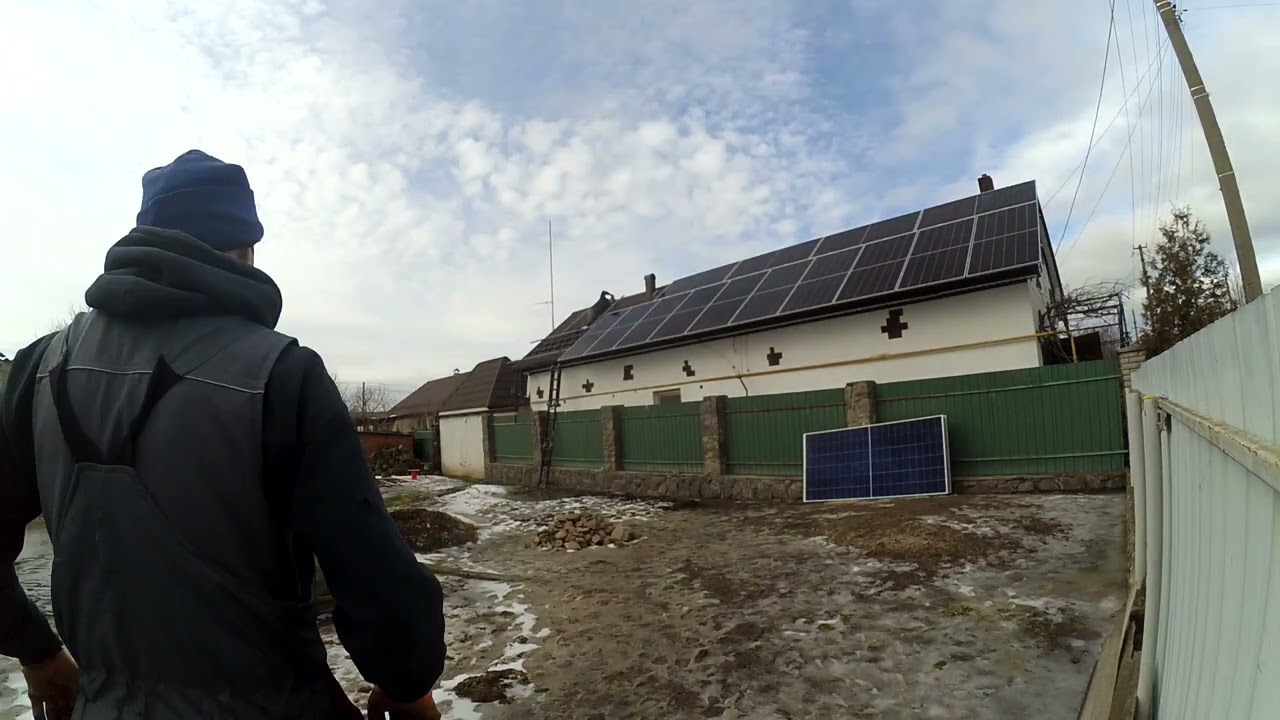 Сонячні панелі в Братському