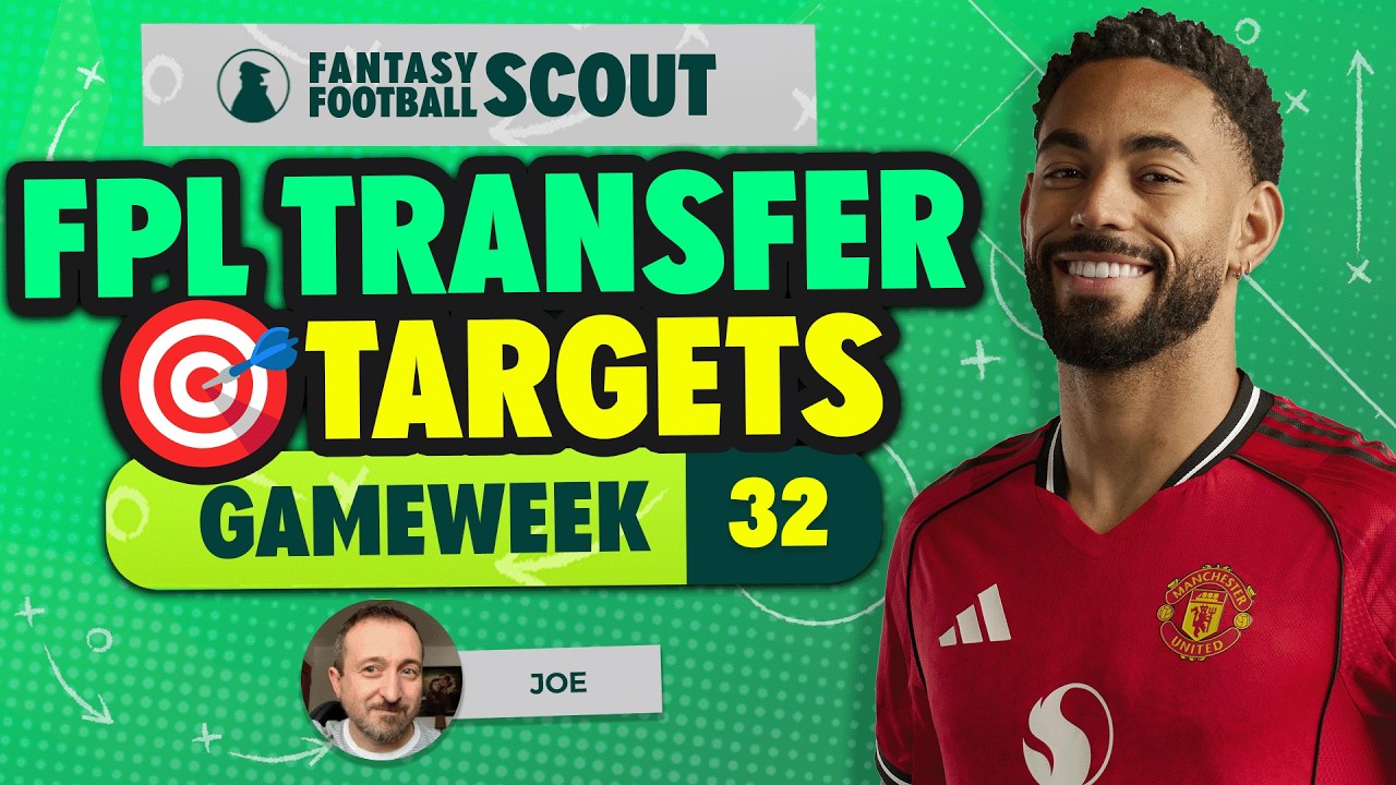 ТОП-3 РАЗНИЦЫ 🏆 | ТРАНСФЕРНЫЕ ЦЕЛИ 32 ТУРА 🎯 | Советы по Fantasy Premier League 2025/26