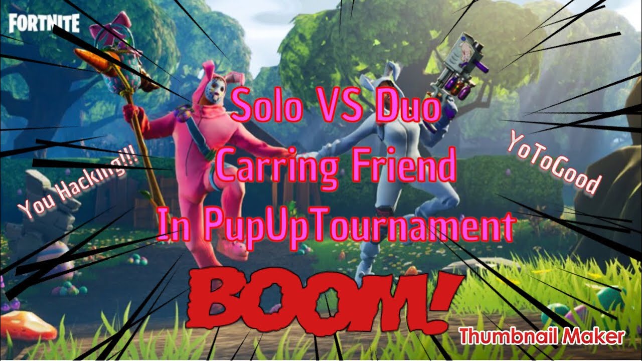 FORTNITE BR 15K GAME SOLOvsDUOS / POP-UP TOURNAMENT !!!
