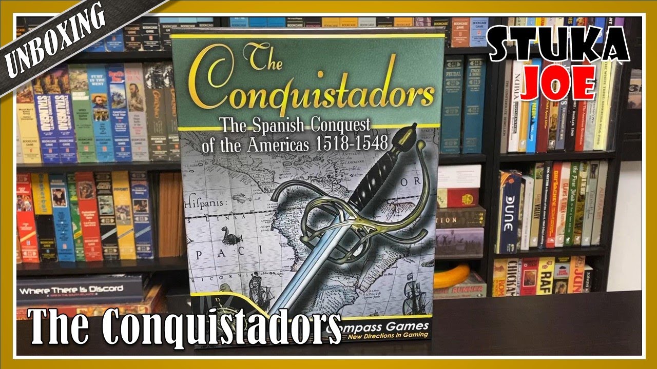 The Conquistadors: The Conquest of the the Americas 1518-1548 - Unboxing Video
