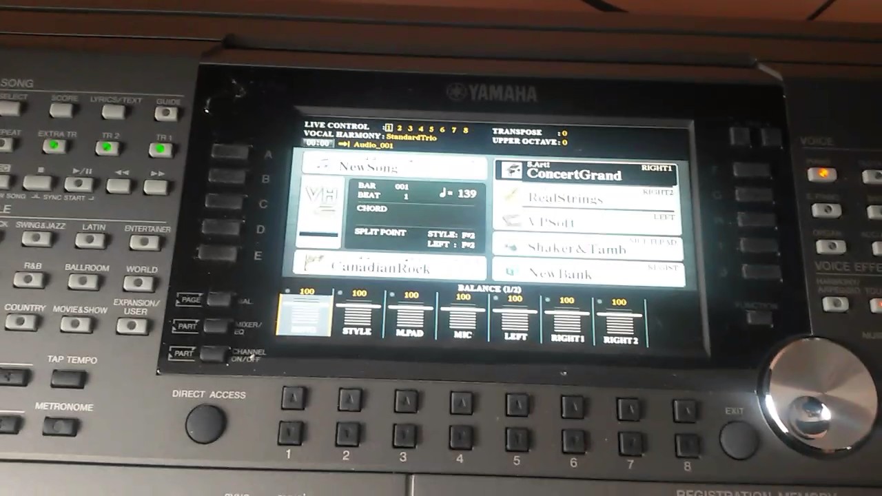 JAK zainstalować EXPANSION PACK - Yamaha PSR S970