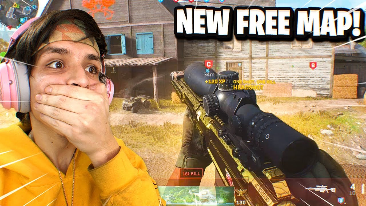 THE NEW FREE GROUND WAR MAP!