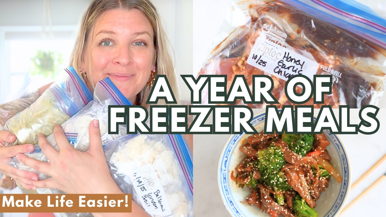 The Ultimate Freezer Meal Menu for Every Season | FREEZER MEAL MARATHON