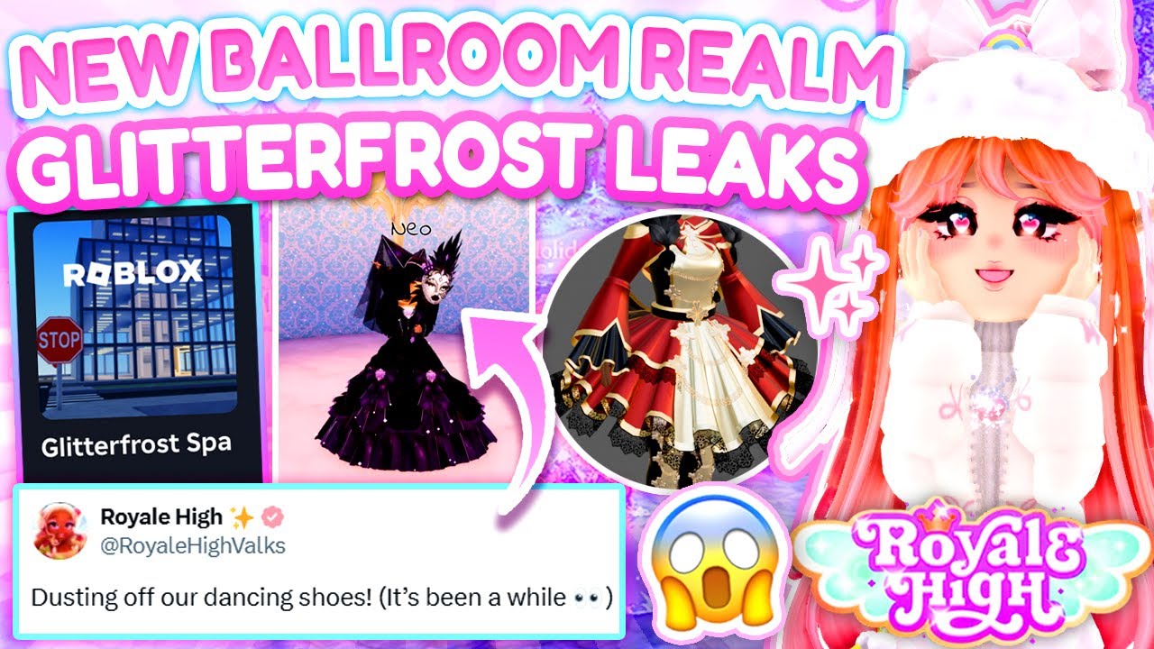 ⚠НОВЫЙ БАЛЬНЫЙ ЗАЛ, ТАЙЛЫ И МНОГОЕ ДРУГОЕ В НОВОМ ОБНОВЛЕНИИ GLITTERFROST! ❄ Утечки Royale High в...