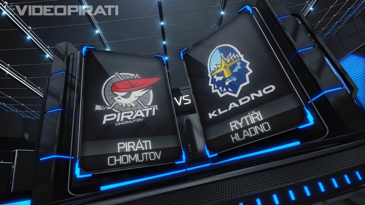 38. kolo: Piráti Chomutov - Rytíři Kladno 3:2 po prodloužení sestřih