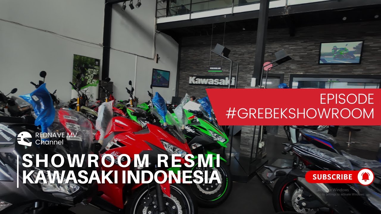 GREBEK SHOWROOM RESMI - KAWASAKI INDONESIA, CEK HARGA DAN ADA APA AJA YANG READY STOCK YA?!