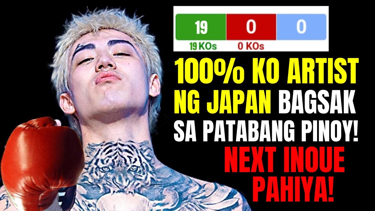 NEXT INOUE! 100 KO ARTIST NA HAPON! BAGSAK SA MINALIIT NA PINOY!