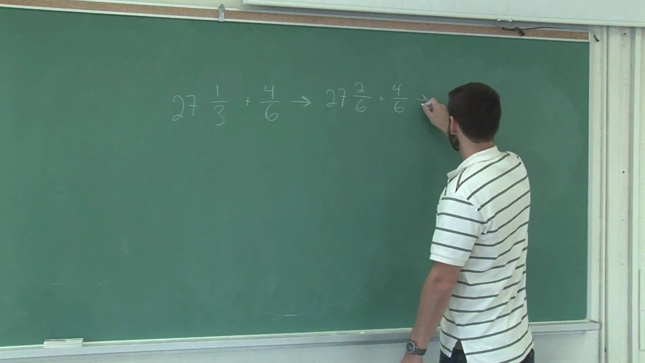 Basic Math Skills : Reducing Mixed Numbers
