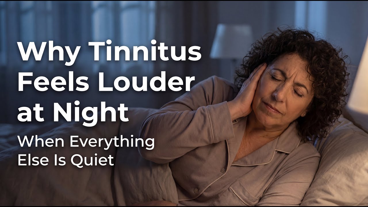 Why Tinnitus Gets Worse at Night and What Helps