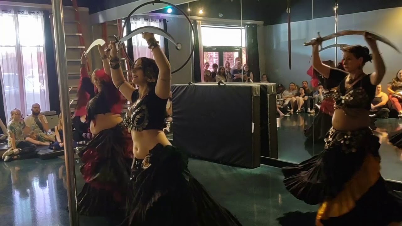 Bellydance Props Class Choreography at Vertical Dance Co's Student Showcase 2019