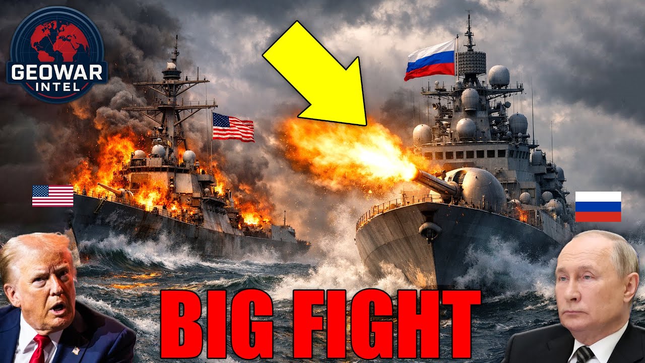 Russian Warship Locks Fire-Control Radar on U.S. Destroyer… Then THIS Happened