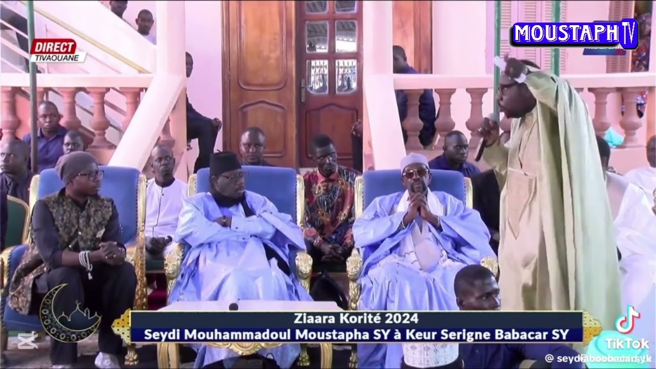 🔴LE DISCOUR IMPORTANT DE CHEIKH TIDIANE SARR VERT S.MOUSTAPHA(KORITÉ 2024)