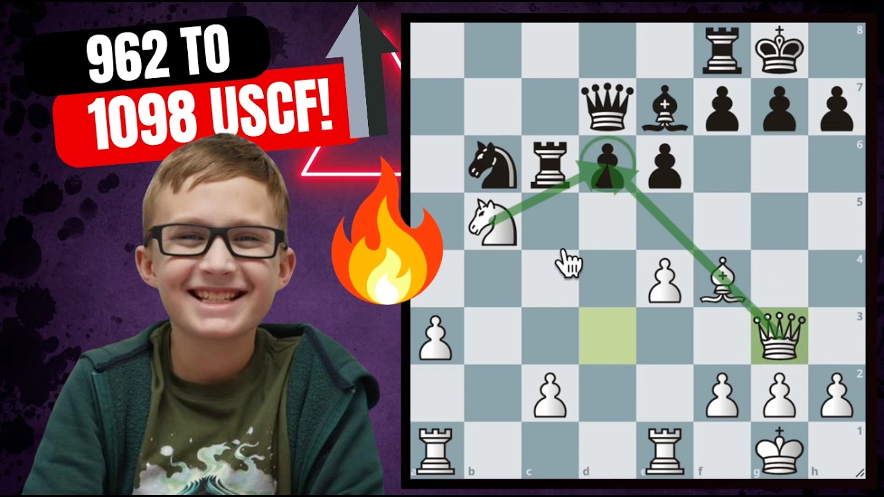 Henry Crushes an 1100 in a Sicilian!