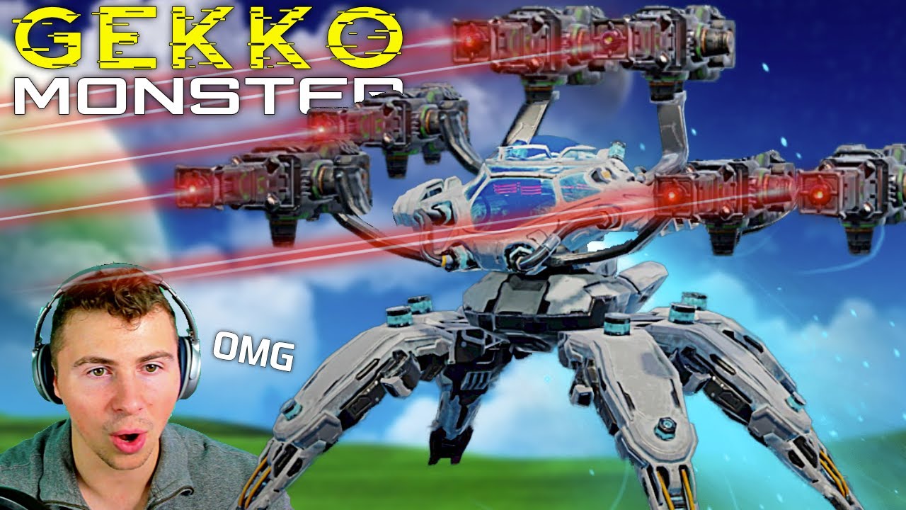 6x Gekko Dagon становится БОГООБРАЗНЫМ &mdash; 2015 Lasers возвращается в Лигу Чемпионов | War Robots