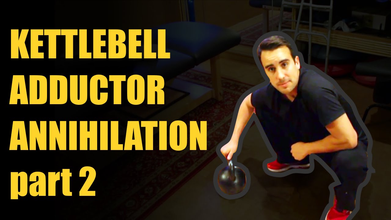 EXERCISES FOR FAI: (Kettlebell Adductor Smash (Part 2))